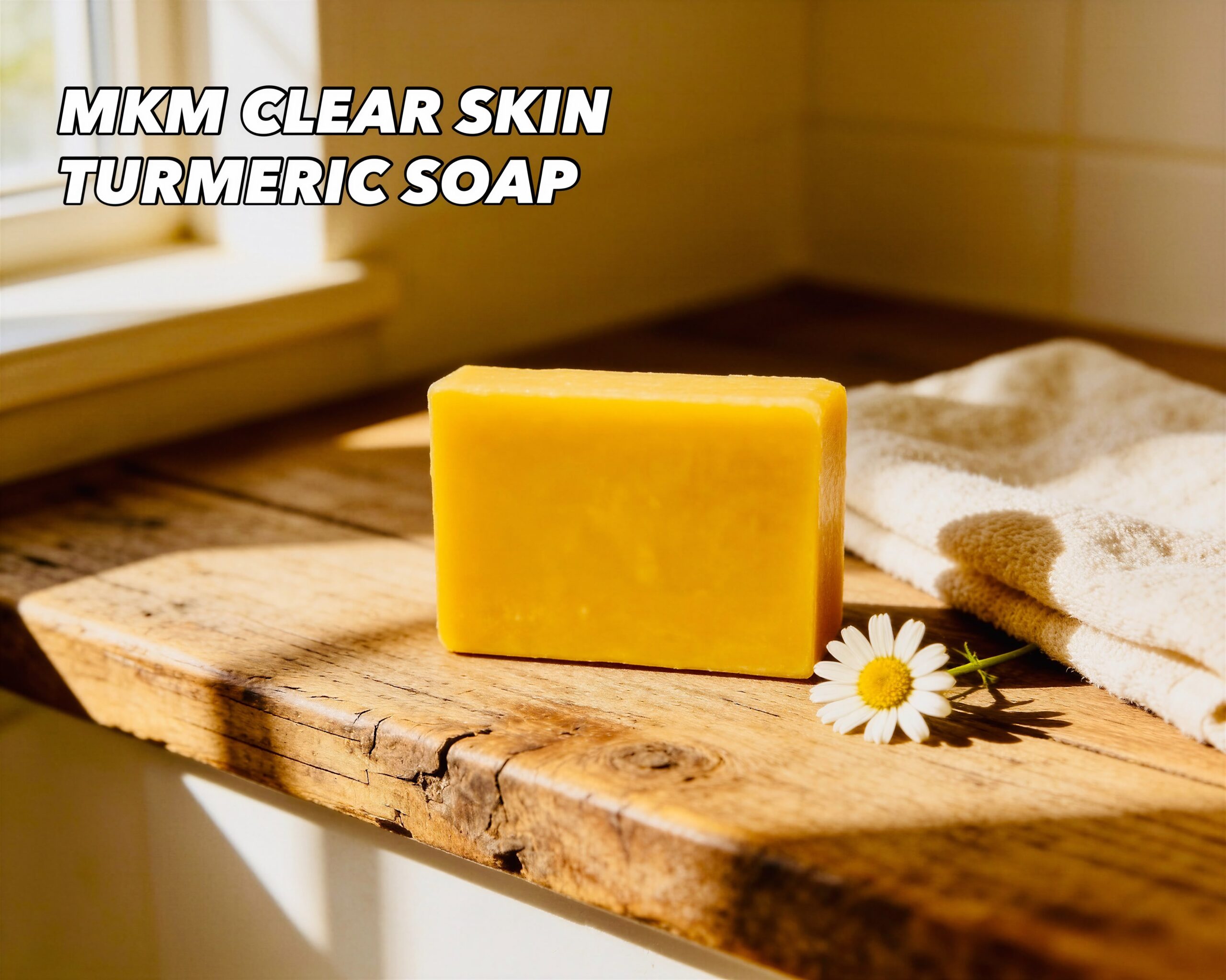 MKM GOLDEN GLOW TURMERIC SOAP